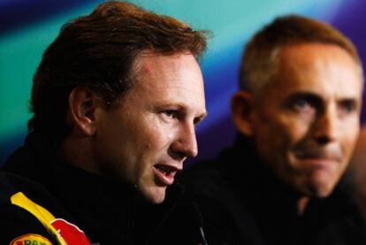 Christian Horner y Martin Whitmarsh