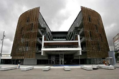 El edificio que albergará el Parque de Investigación Biomédica de Barcelona.