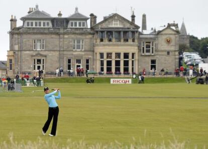 Lorena Ochoa, en Saint Andrews en 2007.