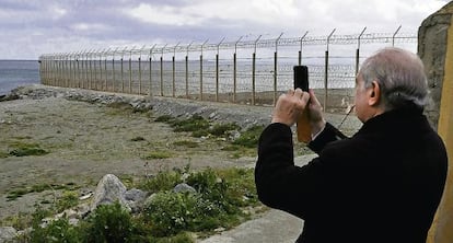 Jorge Fern&aacute;ndez, el pasado d&iacute;a 5 en Ceuta. 