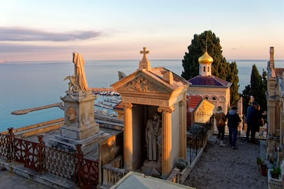 El cementerio de Menton.