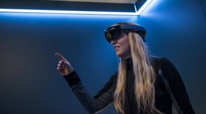 Gafas HoloLens de Microsoft.