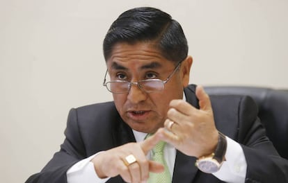 El antiguo magistrado César Hinostroza.
