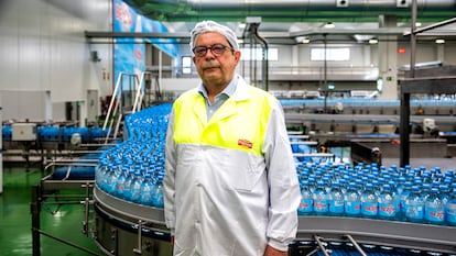 Vicente Rincón, director de la fábrica de Bezoya de Ortigosa del Monte y vecino de esta localidad.