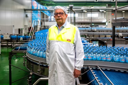 Vicente Rincón, director de la fábrica de Bezoya de Ortigosa del Monte y vecino de esta localidad.