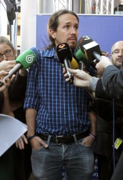 El líder de Podmoes, esta semana en Estrasburgo.