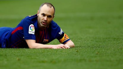 Iniesta, esta temporada.