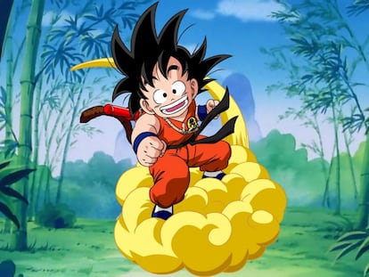 Una imagen de Goku en 'Dragon Ball'.