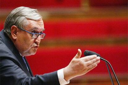 El primer ministro francés, Jean-Pierre Raffarin.