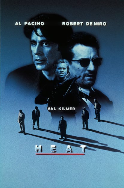 Cartel original de 'Heat'.