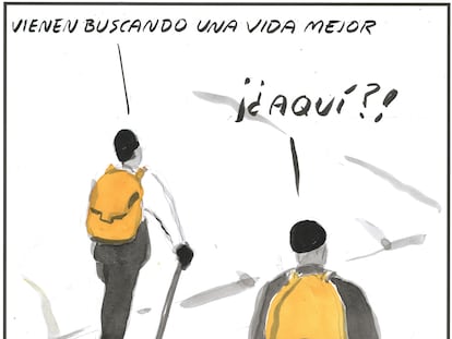 El Roto: buscando una vida mejor