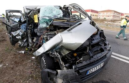 Accidente mortal en Moixent