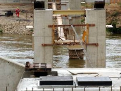 Obra en Logroño, en la que trabaja Ferrovial Agromán. EFE/Archivo