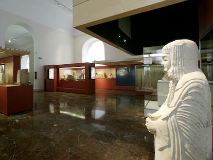 'Gran Dama Oferente' del cerro de Los Santos, en una exposición realizada en 2008.