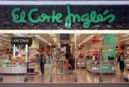 Una tienda de El Corte Inglés. EFE/Archivo