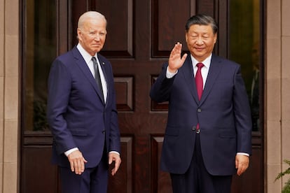 Biden and Xi Jinping