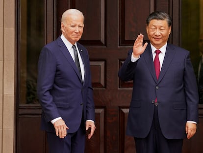 Biden and Xi Jinping