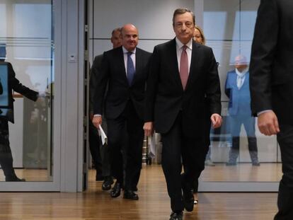 Mario Draghi, presidente del BCE