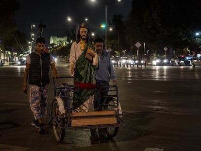 La fe a San Judas, por encima del miedo a la covid en México