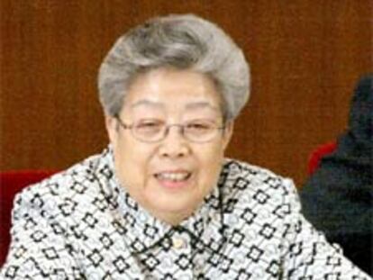 La viceprimera ministra de China, actual responsable de Sanidad, Wu Yin.