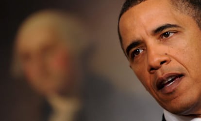 El presidente de Estados Unidos, Barack Obama, durante un acto celebrado en la Casa Blanca.