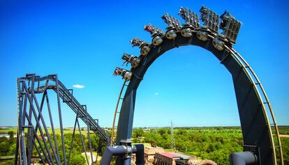 Imagen del parque de atracciones de Madrid. 