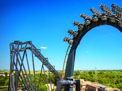 Imagen del parque de atracciones de Madrid. 