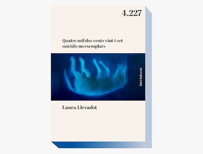 Portada de 'Quatre mil dos cents vit-i-set suïcidis no exemplars', de Laura Llevadot.