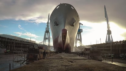 El astillero de Ferrol (A Coruña), en el mejor punto de partida hacia la cuarta revolución industrial.