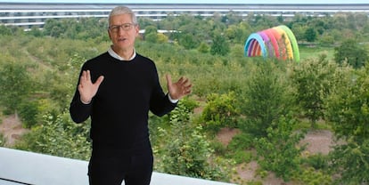 Tim Cook, consejero delegado de Apple, en una imagen de archivo.