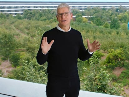 Tim Cook, consejero delegado de Apple, en una imagen de archivo.