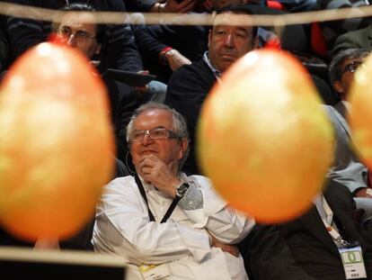 El chef Juan Mari Arzak en la feria gastron&oacute;mica Madrid Fusi&oacute;n en 2013.