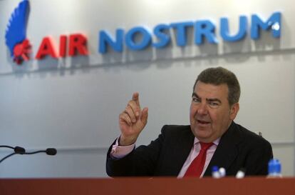 Carlos Bertomeu, presidente de Air Nostrum.