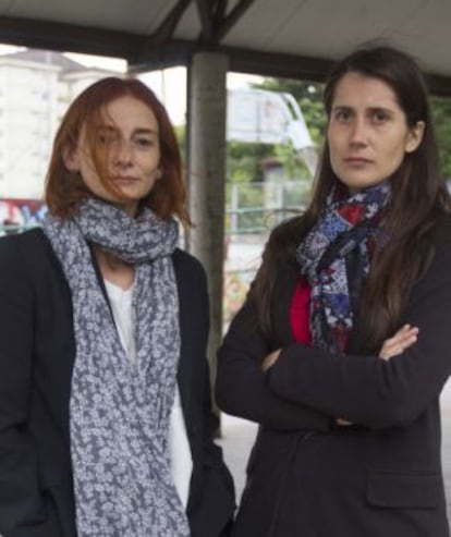 Ana Outerelo y Tamara Vidal en Pontevedra