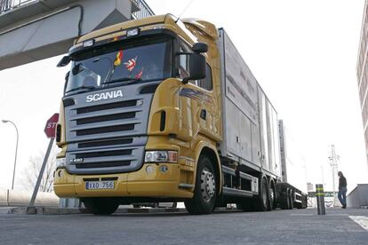 Un camión de la marca Scania. PABLO MORENO