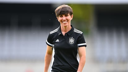 Sonia Bermúdez, hace un año como seleccionadora sub-19 en el Europeo de la categoría.