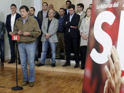 Javier Fern&aacute;ndez, candidato del PSOE a la Presidencia de Asturias