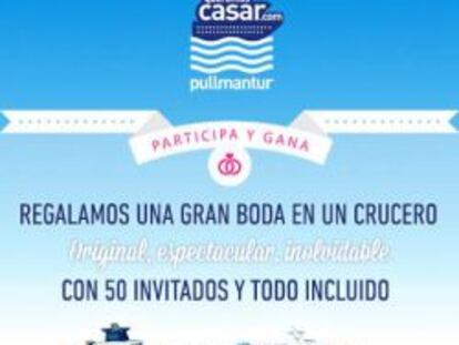 Campa&ntilde;a promocional de Pullmantur.