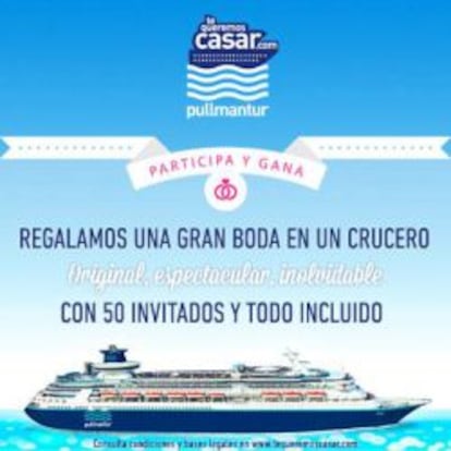 Campa&ntilde;a promocional de Pullmantur.