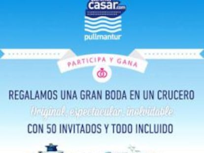 Campa&ntilde;a promocional de Pullmantur.