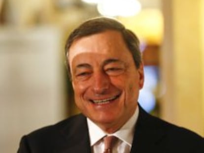 Mario Draghi, presidente del BCE.