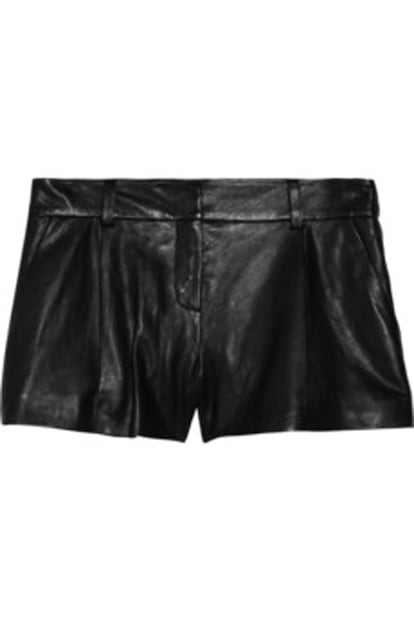 Short de cuero de Diane Von Furstenberg (515€).