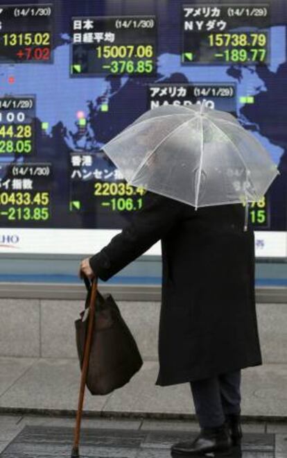 El Nikkei sube un 0,96 por ciento hasta los 15.279,60 puntos. EFE/Archivo1