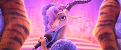 Gazelle, interpretada por Shakira, en una imagen de 'Zootrópolis 2', de Disney.