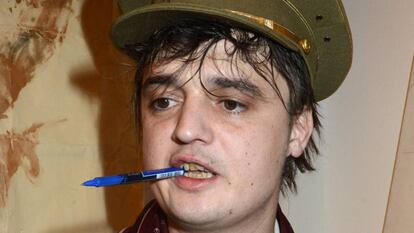 El cantante Pete Doherty.