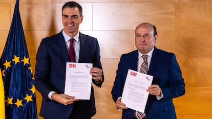 PSOE y PNV pactan la investidura de Sánchez después del pacto con Junts de la amnistía