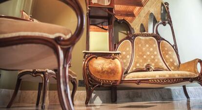 Muebles del Palacio Güell.