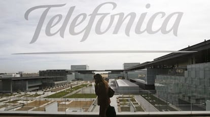 Imagen del edificio de Telefónica, conocida como el Distrito C de Telefónica.