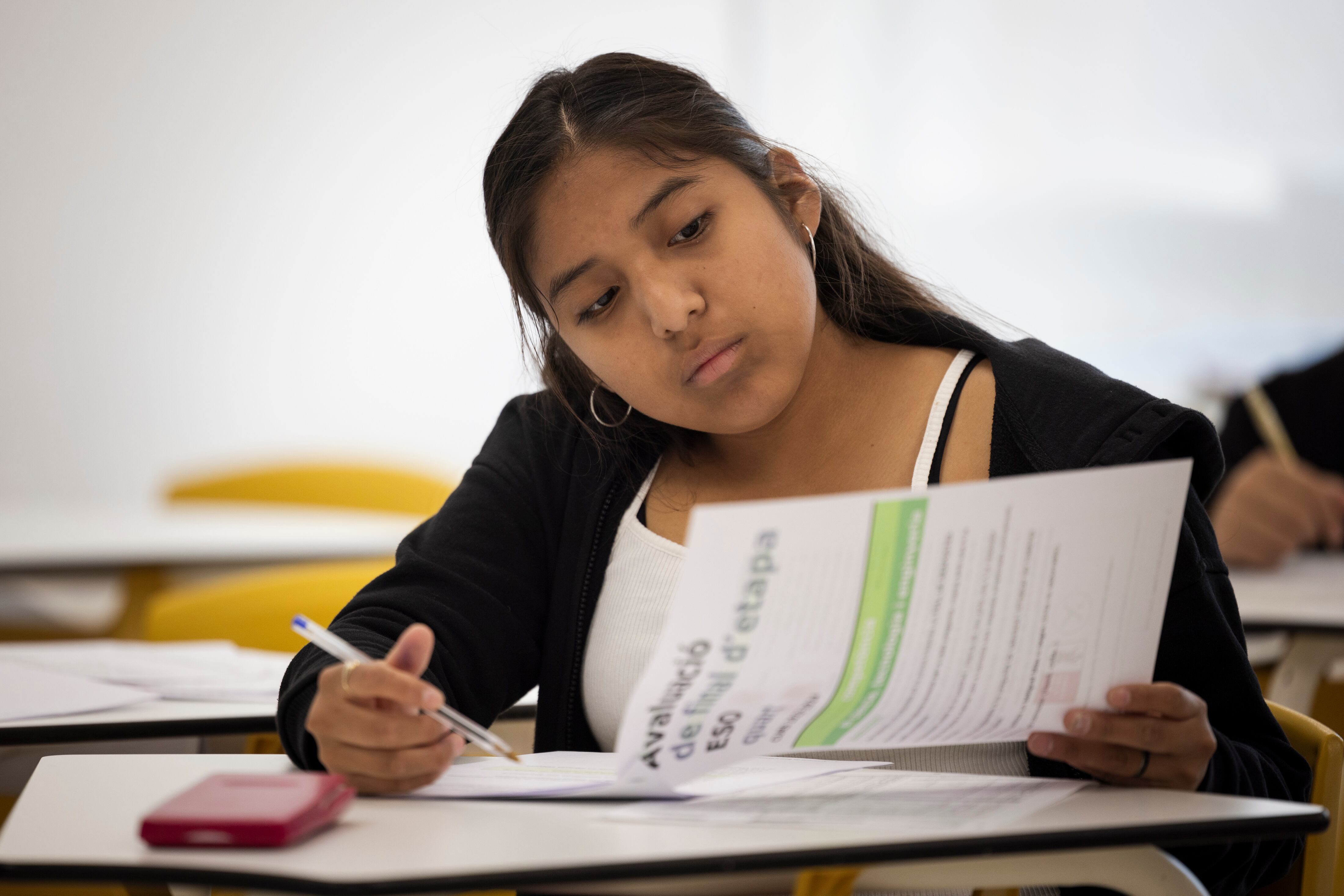 Los exámenes de competencias básicas: “La parte de escritura en inglés ha sido facilísima”