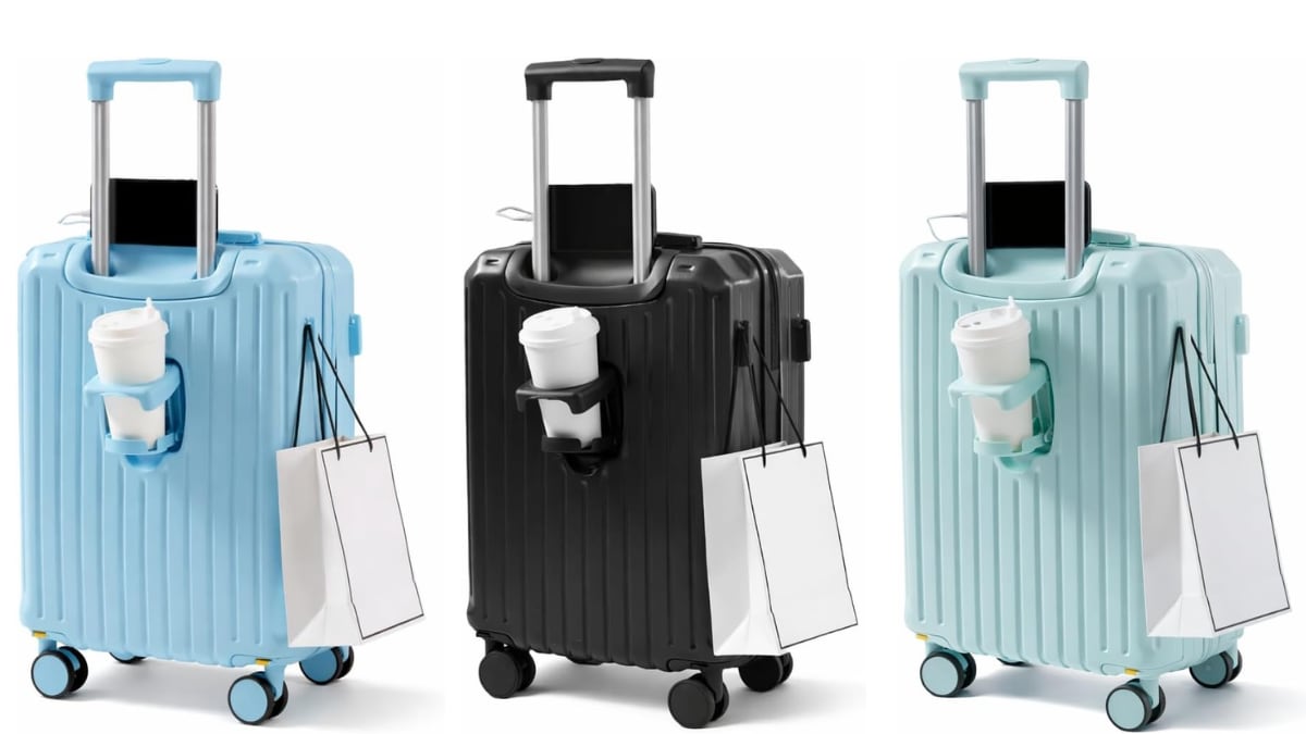 La maleta de cabina se puede comprar en diferentes colores.